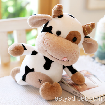 Lindos juguetes de peluche de vaca de peluche